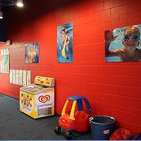 Parents and Kids enjoy our observation room Parents and Kids enjoy our observation room