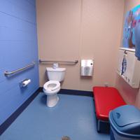 Family Restroom at Swimtastic Family Restroom at Swimtastic